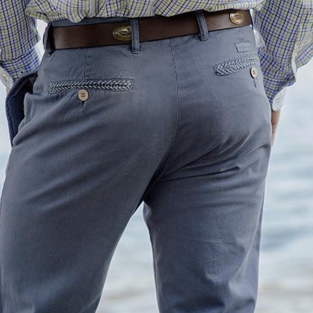 Southern Marsh Grayton Twill Pant Washed Slate